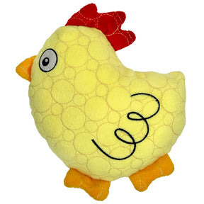 Bite Force Tough Plush Chicken Dog Toy