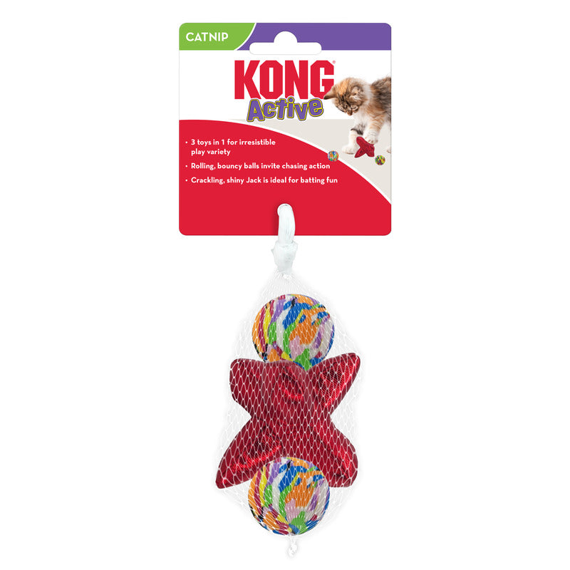 KONG Cat Active Jacks 3-pk