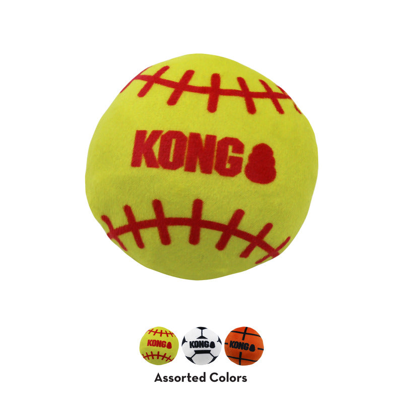 KONG Cat Sport Balls Assorted- 2pk