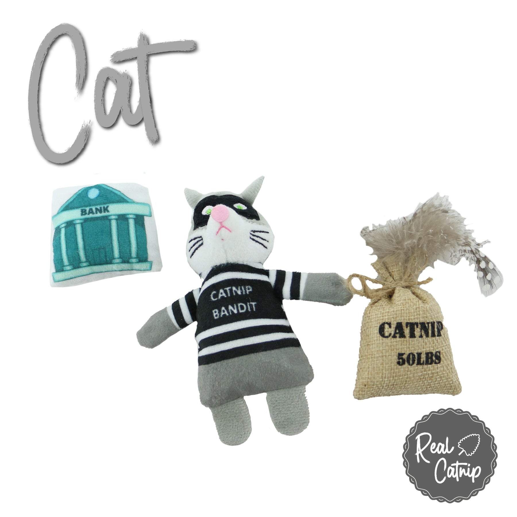 Catnip Thief Cat Toy 3Pc