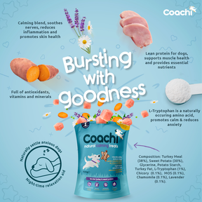 Coachi Natural Calming Treats Turkey