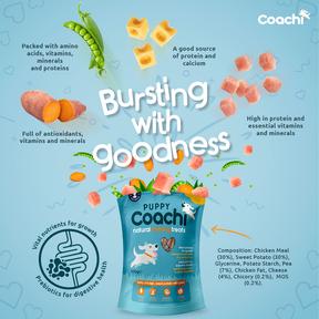 Coachi Puppy Natural Training Treats Chicken