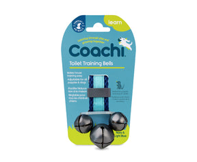 Coachi Toilet Training Bells Navy & Light Blue