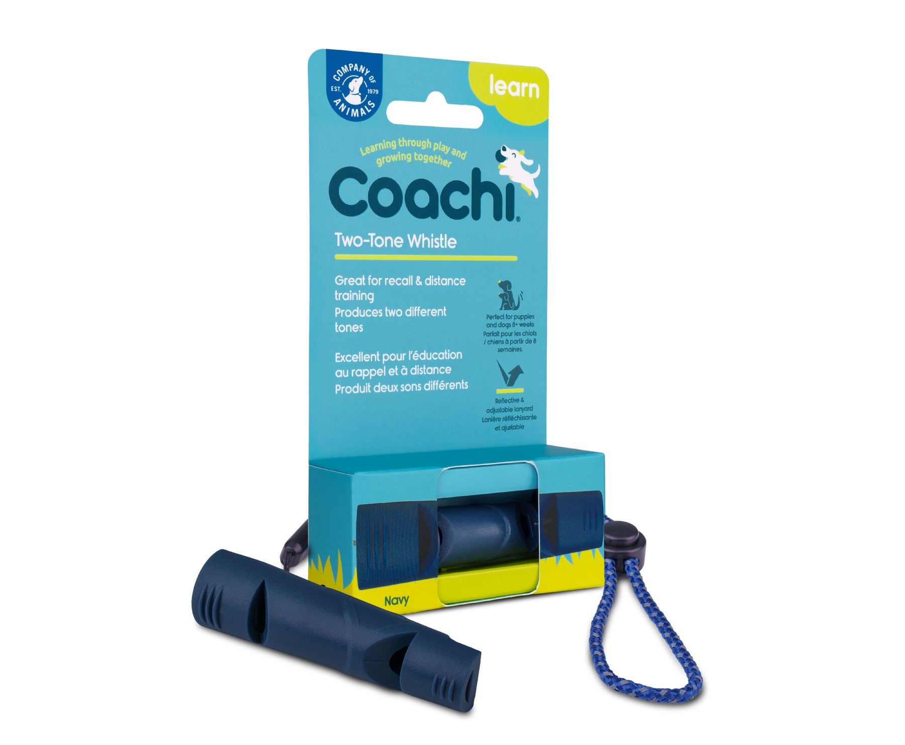 Coachi Two-Tone Whistle Navy