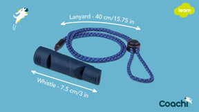 Coachi Two-Tone Whistle Navy