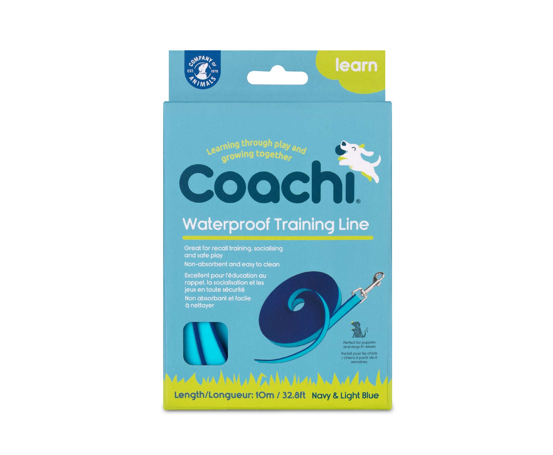 Coachi Waterproof Training Line Navy & Blue 10m