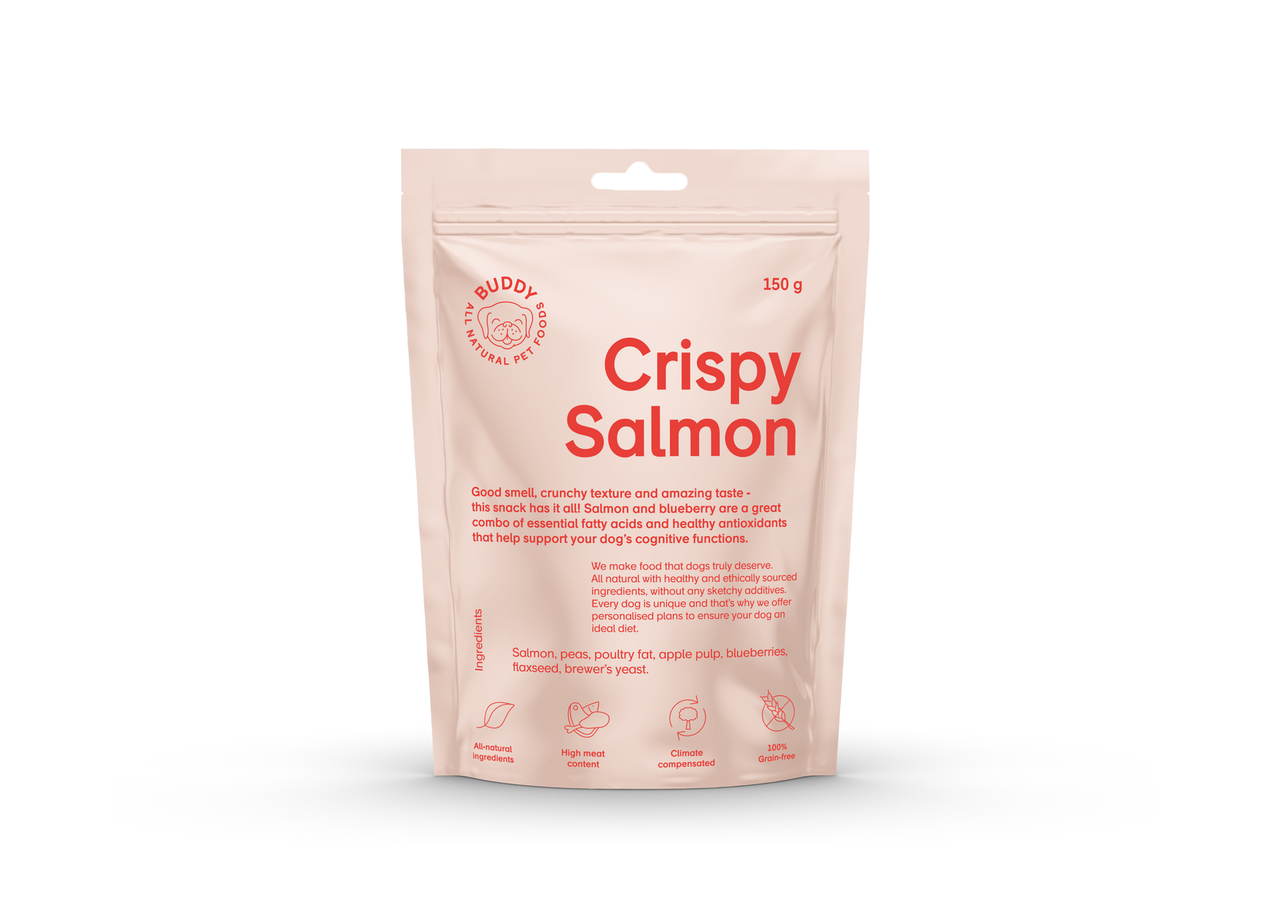 Buddy Crispy Salmon 150g