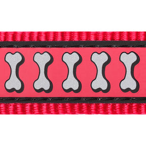 Red Dingo Reflective Red Dog Collar