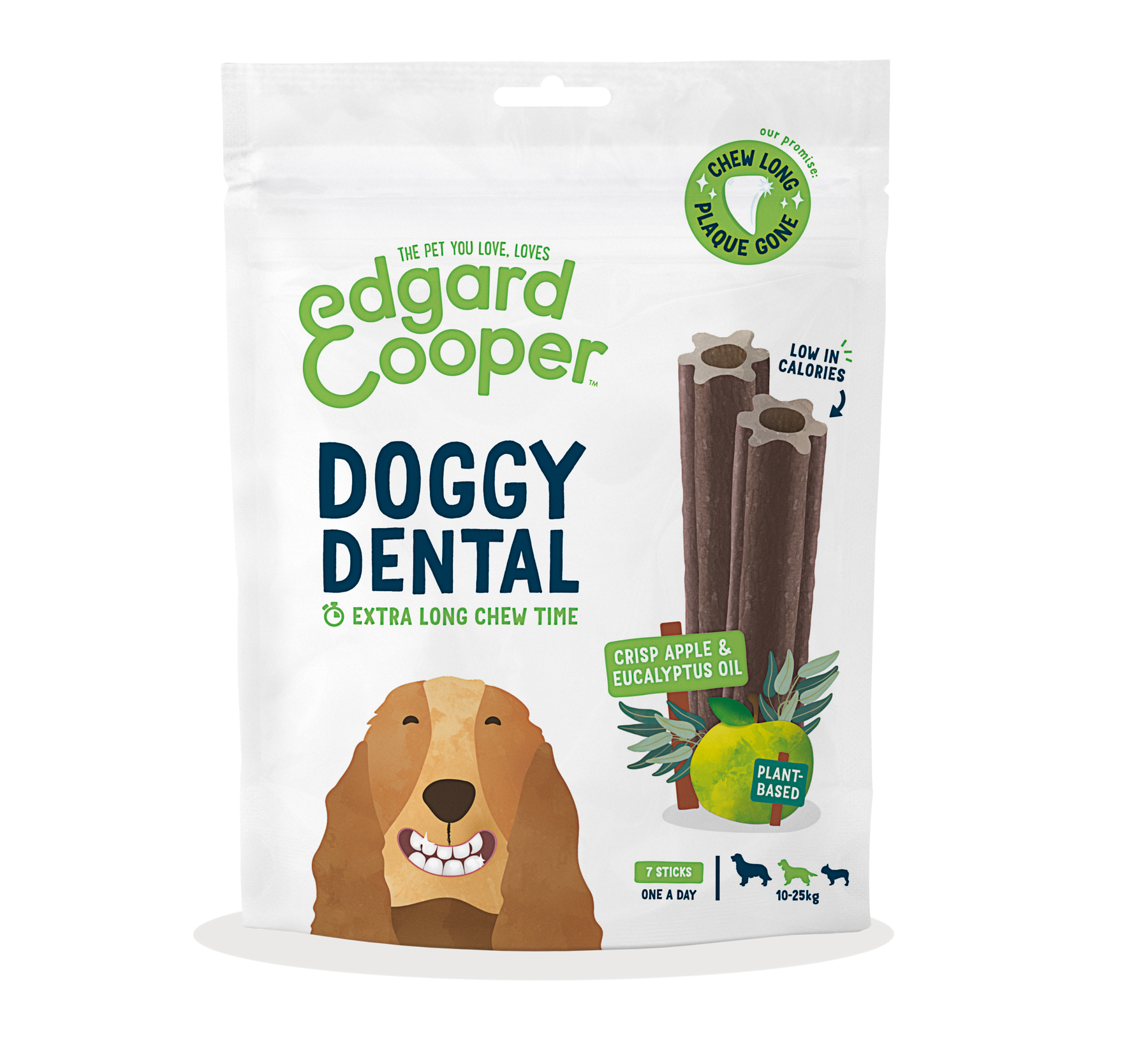 Edgard & Cooper Dog Dental Chews Apple & Eucalyptus