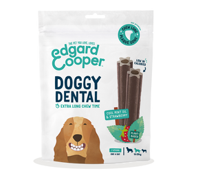 Edgard & Cooper Dog Dental Chews Strawberry & Mint