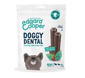 Edgard & Cooper Dog Dental Chews Strawberry & Mint