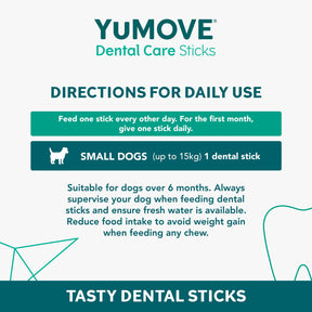 YuMOVE Dental Care For Dogs (14 sticks)