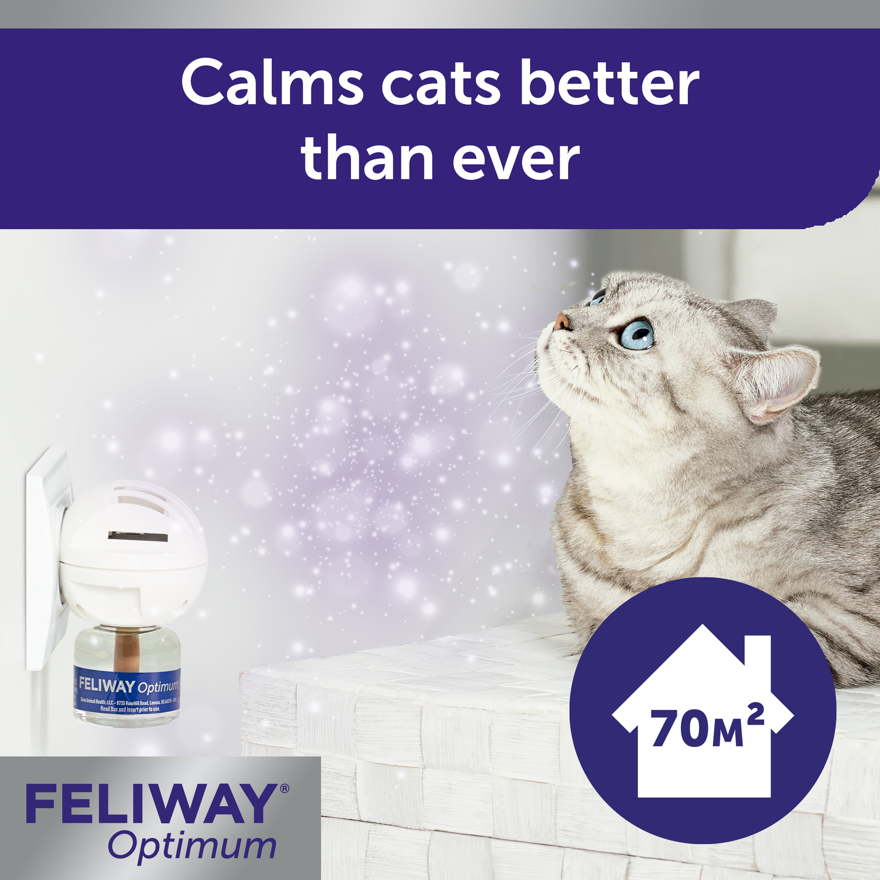 Feliway Optimum Diffuser & Refill