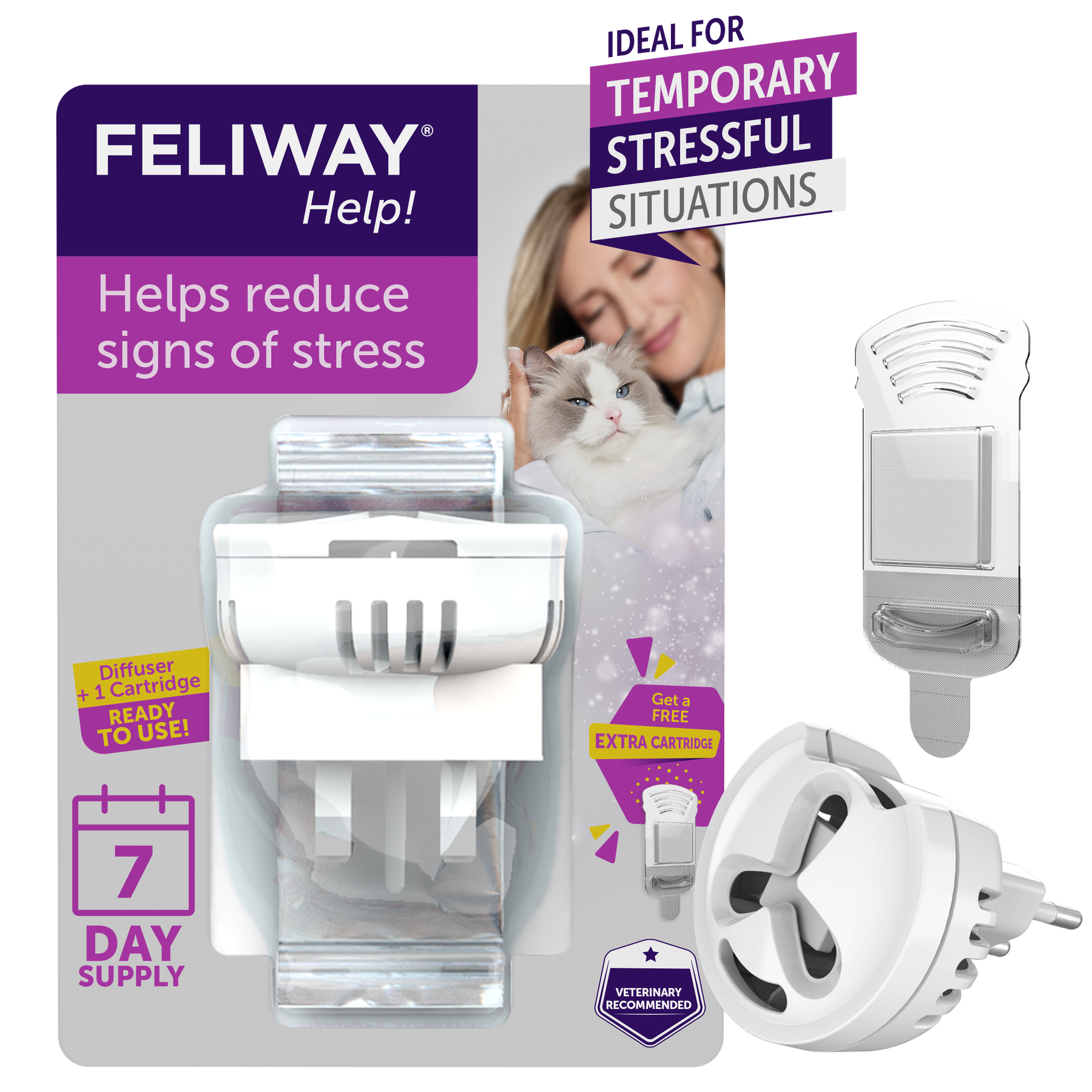 Feliway Help Diffuser & Refill