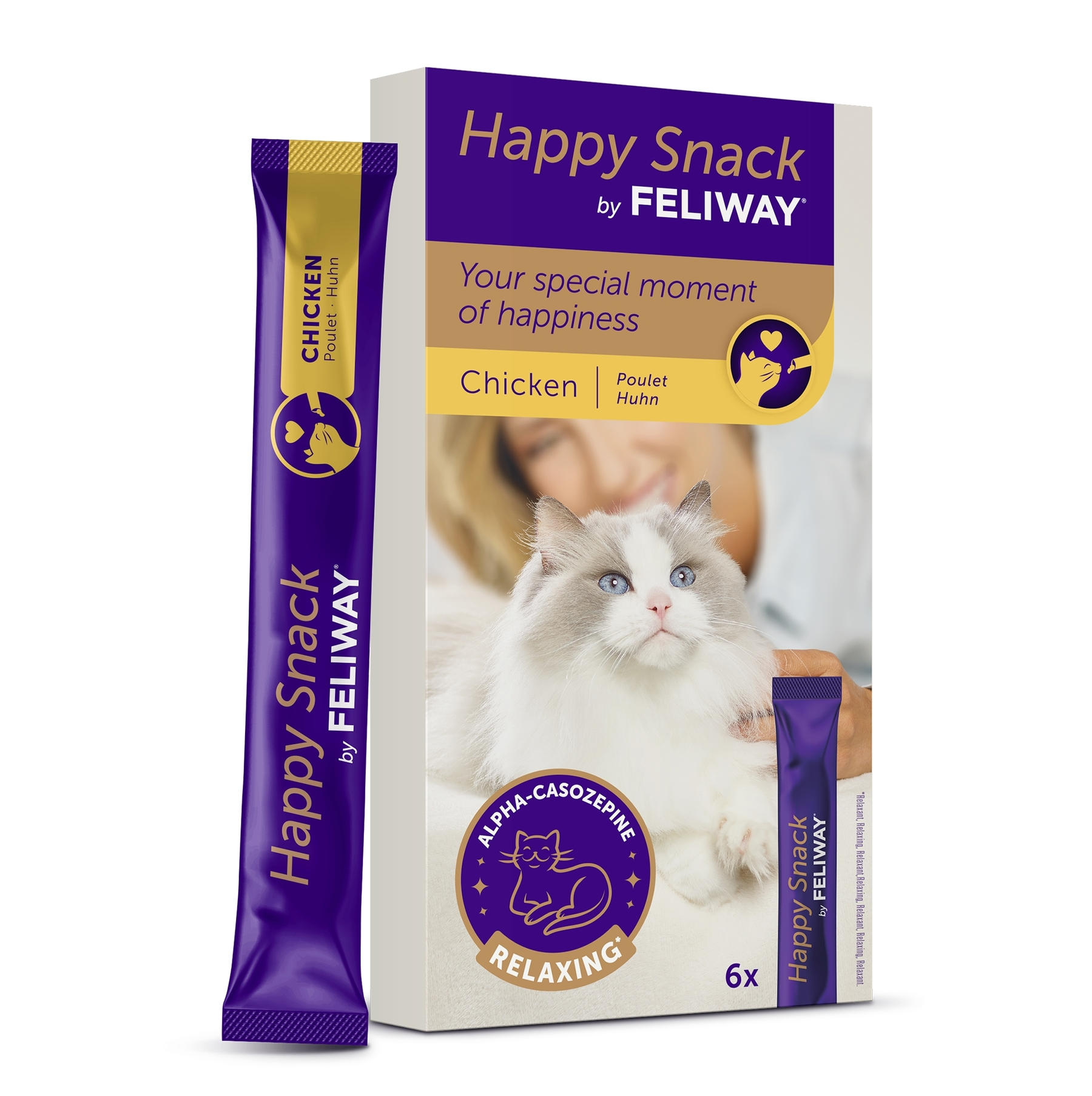 Feliway Happy Snack Calming Treats for Cats