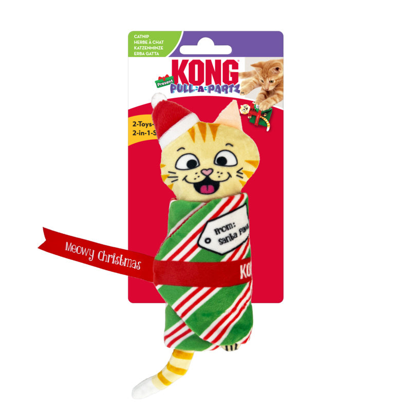 KONG Holiday Cat Pull-A-Partz™ Present