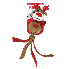 KONG Holiday Wubba Assorted Large ( Santa, Reindeer, Snowman)