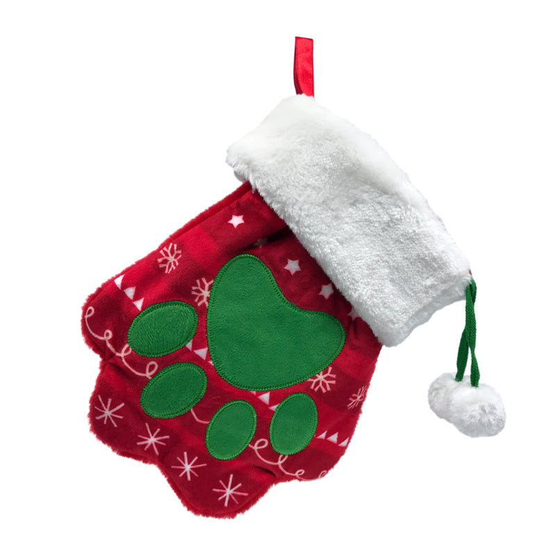 KONG Holiday Stocking Paw