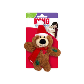 KONG Holiday Cat Toy Softies Bear Assorted