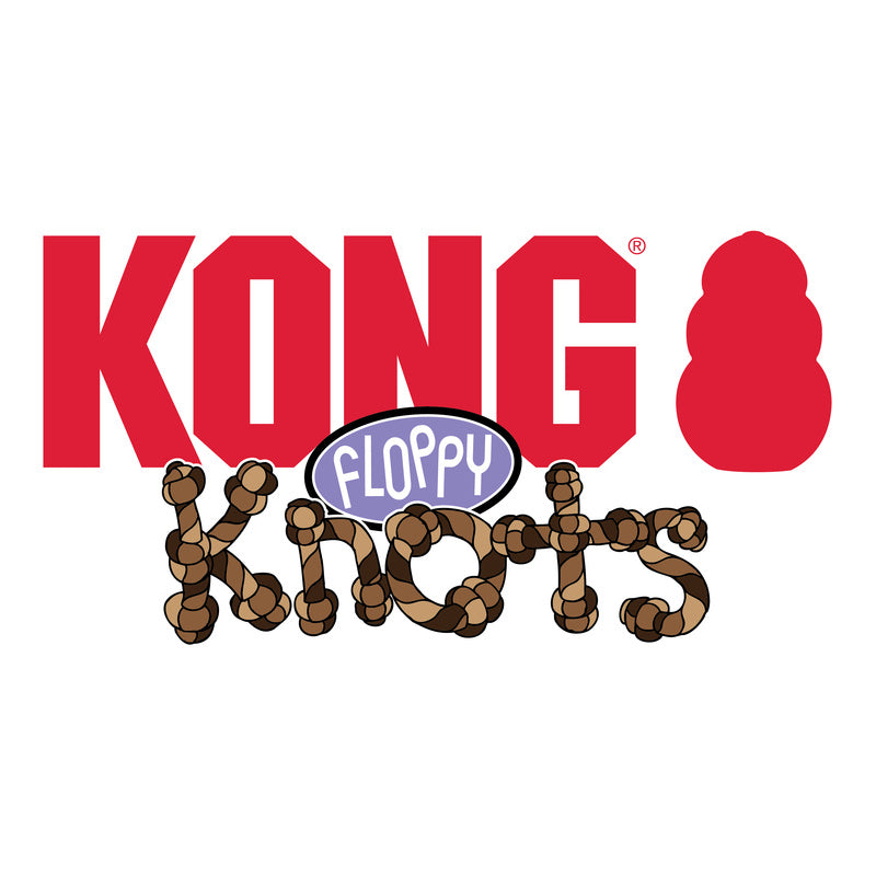 KONG Holiday Floppy Knots Fox Small/Medium