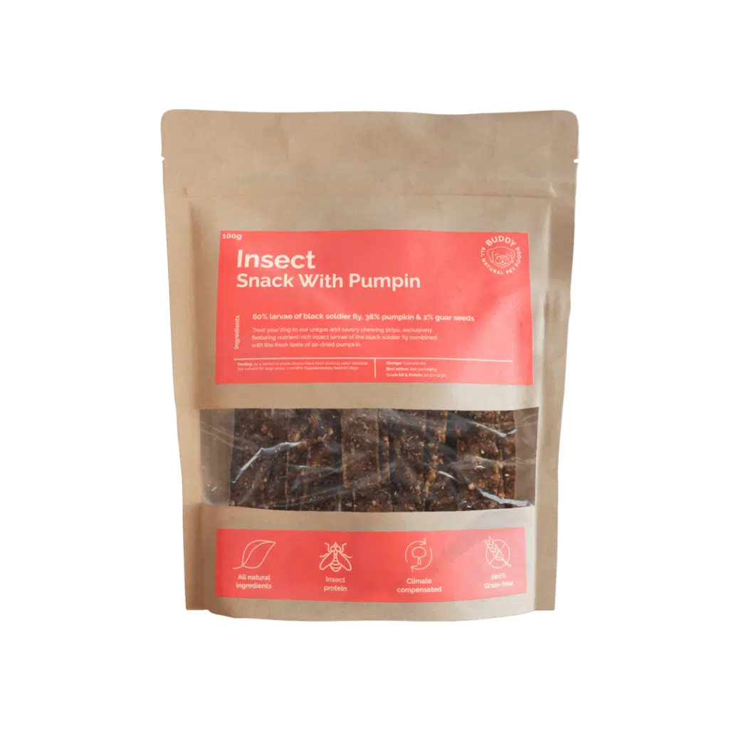 Buddy Insect Snack With Pumpkin 100g