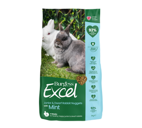 Burgess Excel Rabbit Junior & Dwarf with Mint