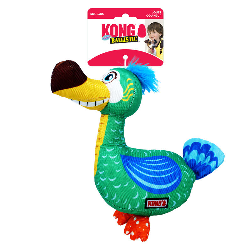 KONG Ballistic Vibez Birds Assorted Medium/Large