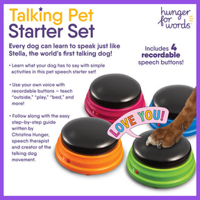 Hunger for Words Talking Pet Starter Set