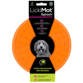 LickiMat Splash Orange