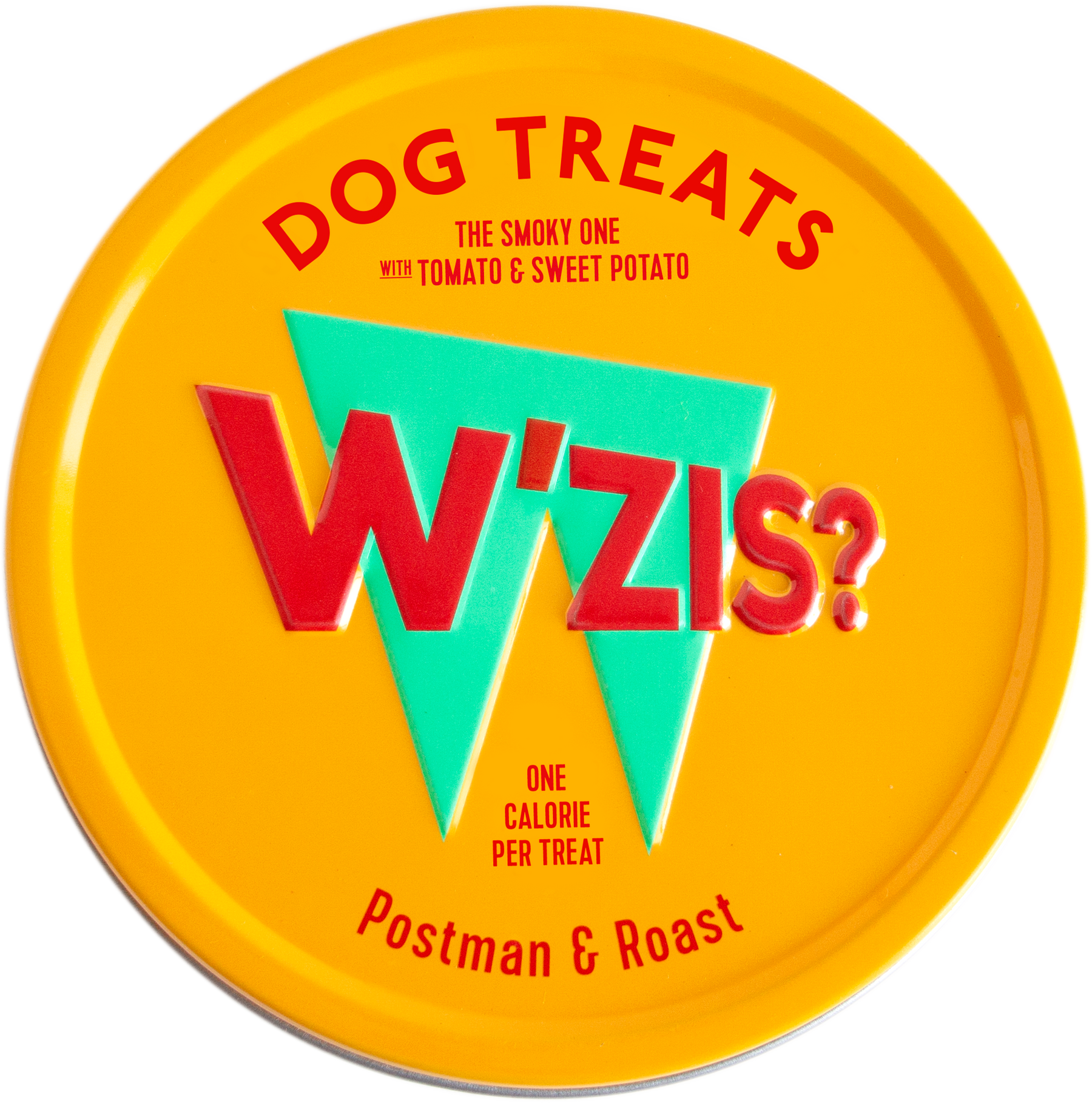 W’ZIS Postman & Roast 1-Calorie Dog Treat Tin – Smoky Flavour 50g