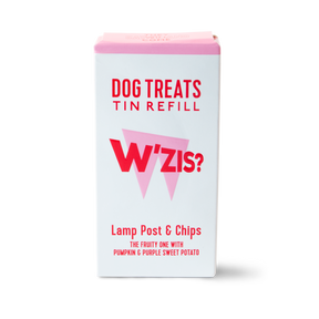 W’ZIS Lamp Post & Chips 1-Calorie Dog Treat Carton – Fruity Flavour 48g