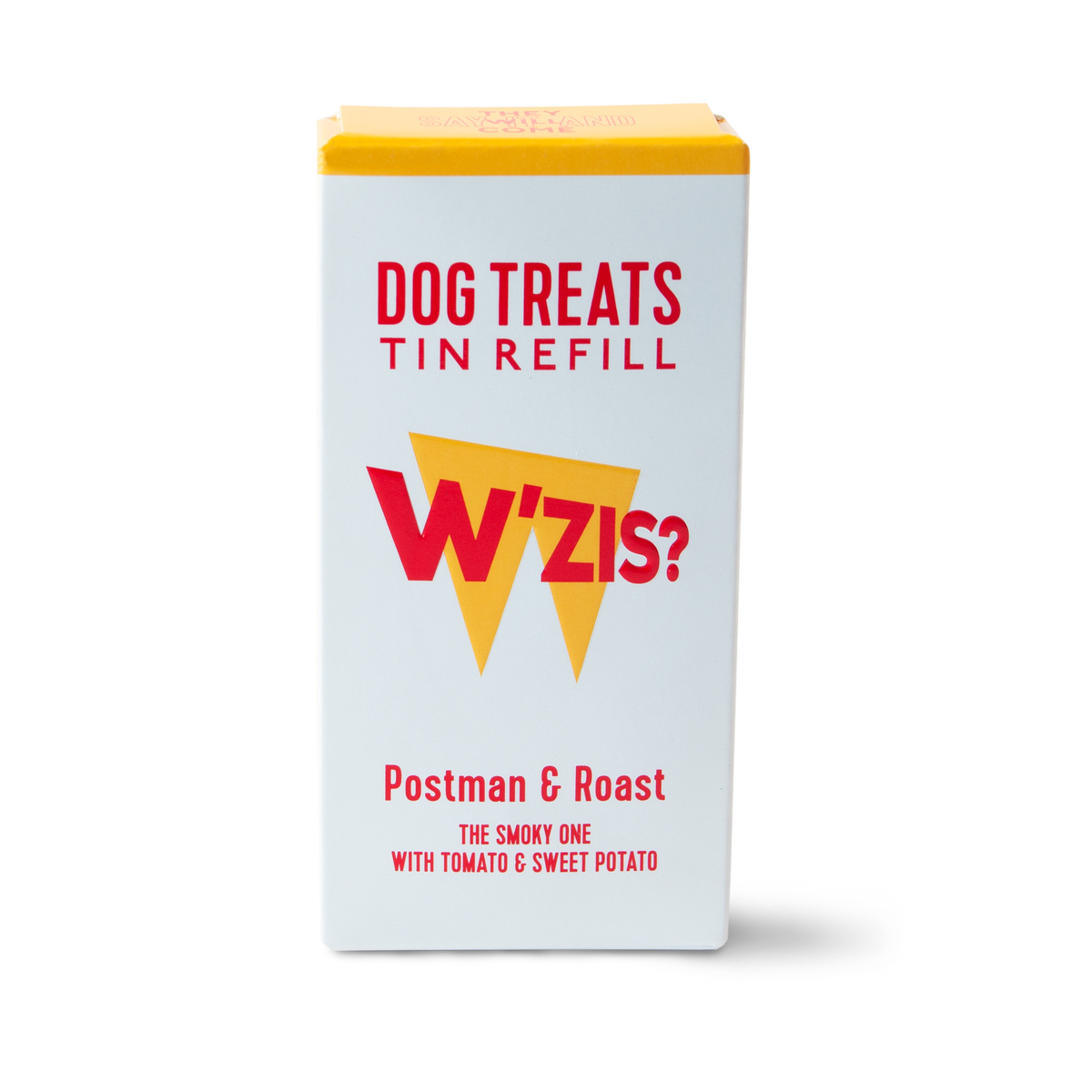 W’ZIS Postman & Roast 1-Calorie Dog Treat Carton – Smoky Flavour 48g