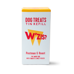 W’ZIS Postman & Roast 1-Calorie Dog Treat Carton – Smoky Flavour 48g