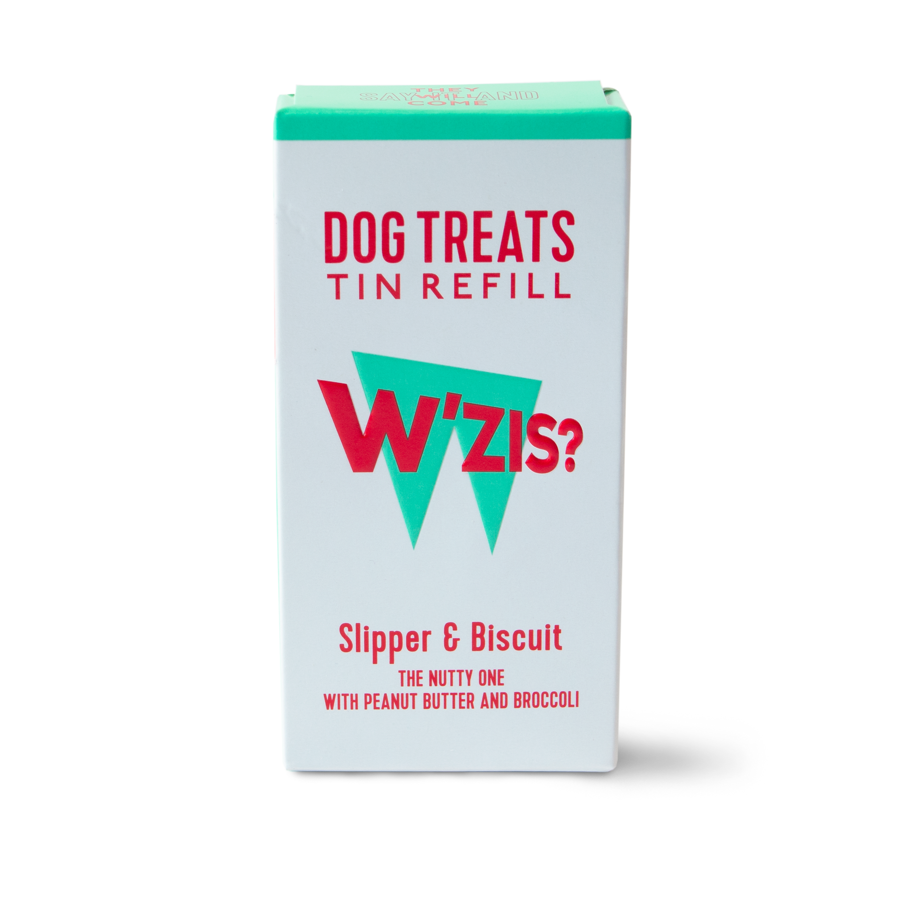 W’ZIS Slipper & Biscuit 1-Calorie Dog Treat Carton – Nutty Flavour 48g