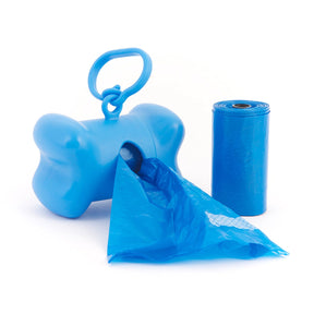 Bags On Board Blue Bone Poobag Dispenser + Bags