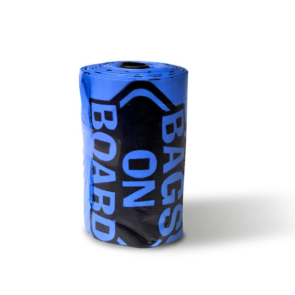 Bags On Board Blue Poobag Refill Rolls 60Pk