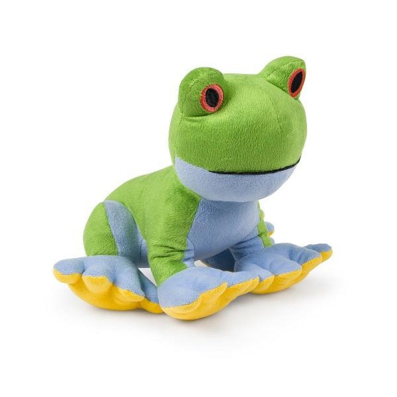 Petface Planet Trev Tree Frog Dog Toy