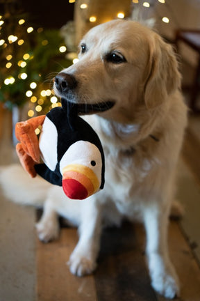 Petface Planet Pana Puffin Dog Toy