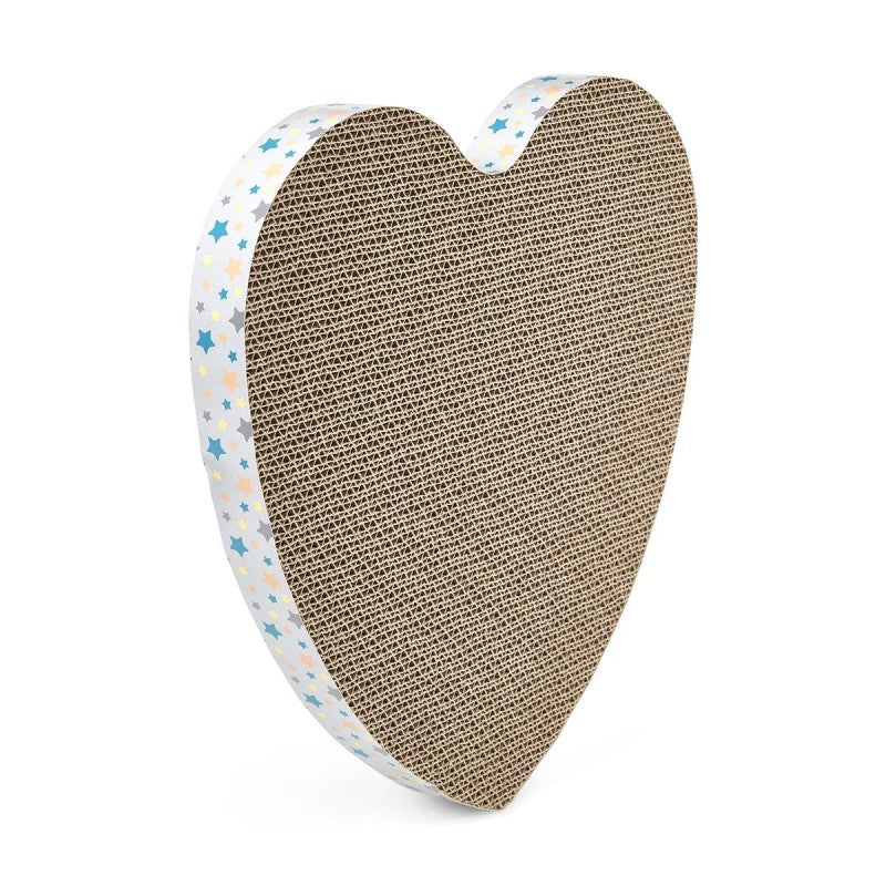 Petface Catkins Cardboard Heart Cat Scratcher