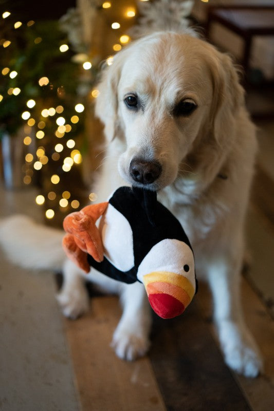 Petface Planet Pana Puffin Dog Toy