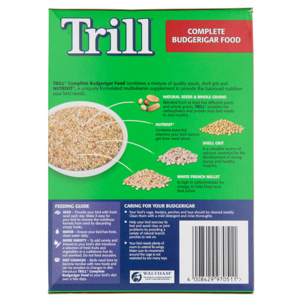 Trill Budgie Food 12 x 500g