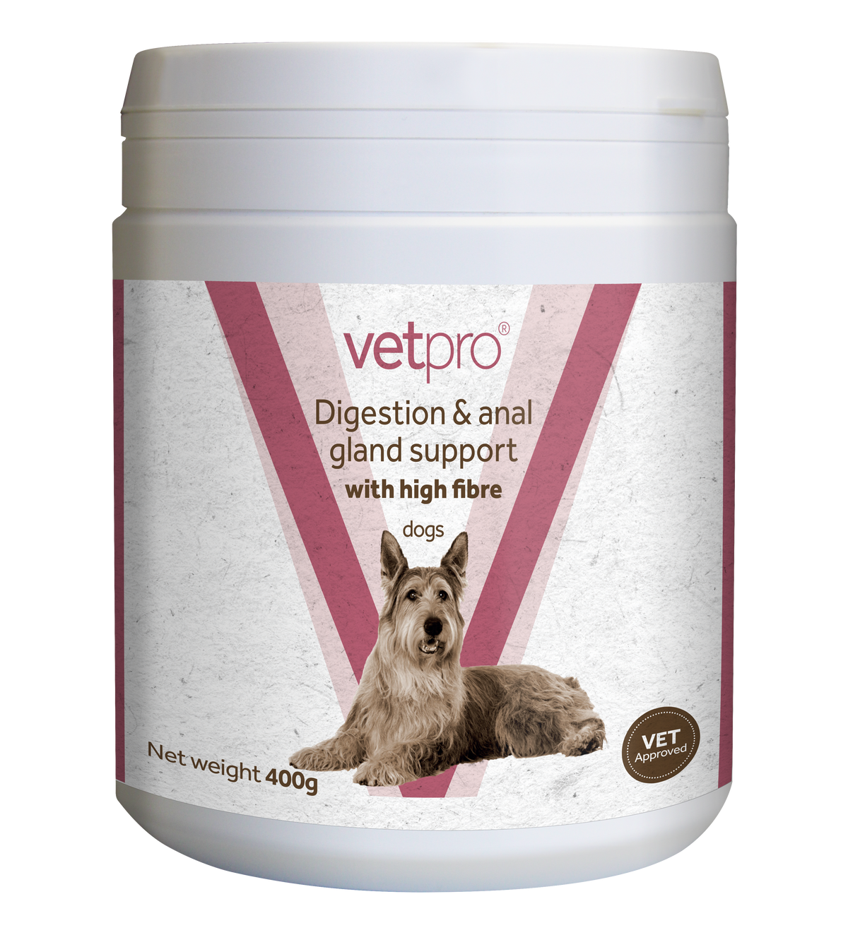 Vetpro Digestion & Anal Gland Support with high fibre