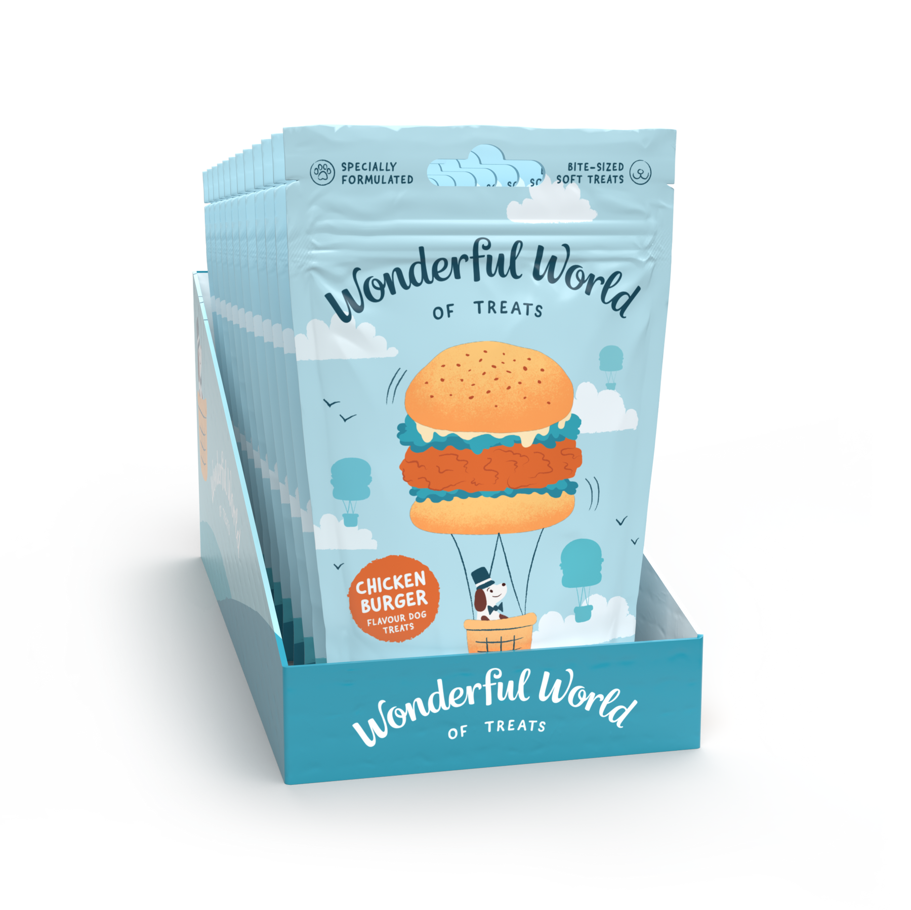 Wonderful World of Treats Chicken Burger