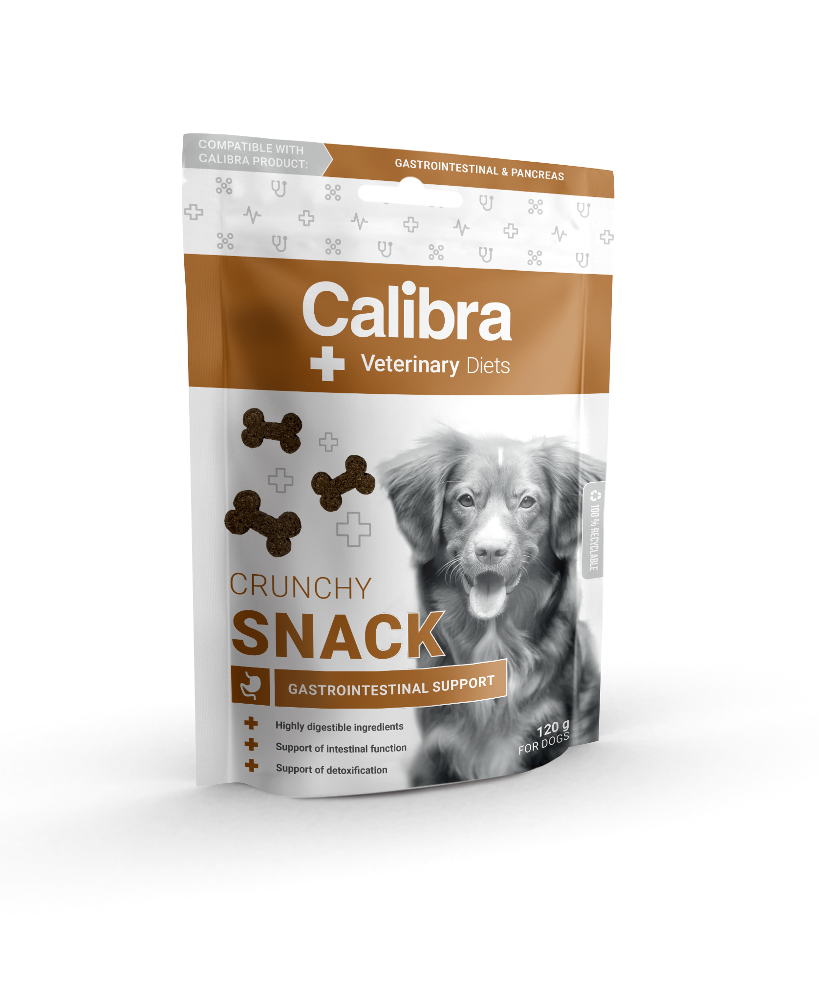 Calibra VD Dog Crunchy Snack Gastrointestinal 120g