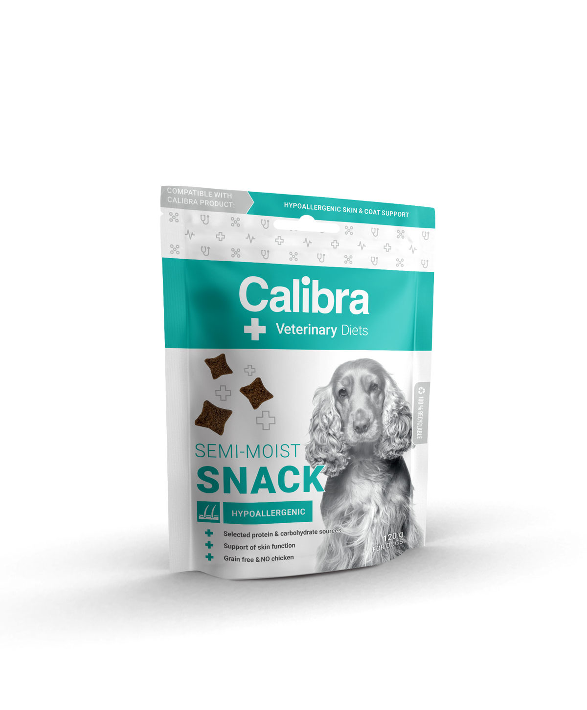 Calibra VD Dog Semi-Moist Snack Hypoallergenic 120g