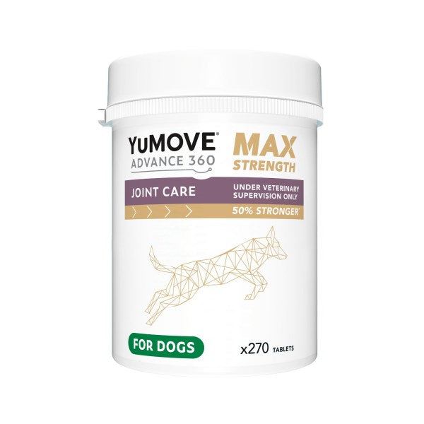 YuMOVE Advance 360 Maximum Strength For Dogs (60, 120 and 270 Tablets)