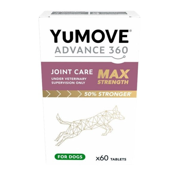 YuMOVE Advance 360 Maximum Strength For Dogs (60, 120 and 270 Tablets)