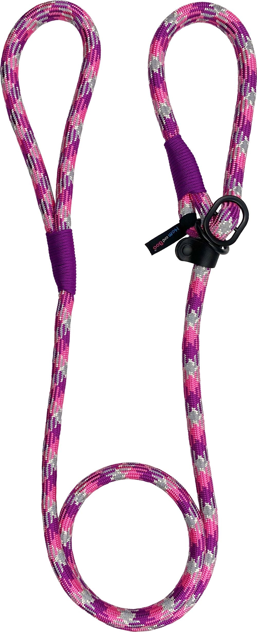 Hem and Boo High Performance Rope Slip Lead 150cm (5 colours)