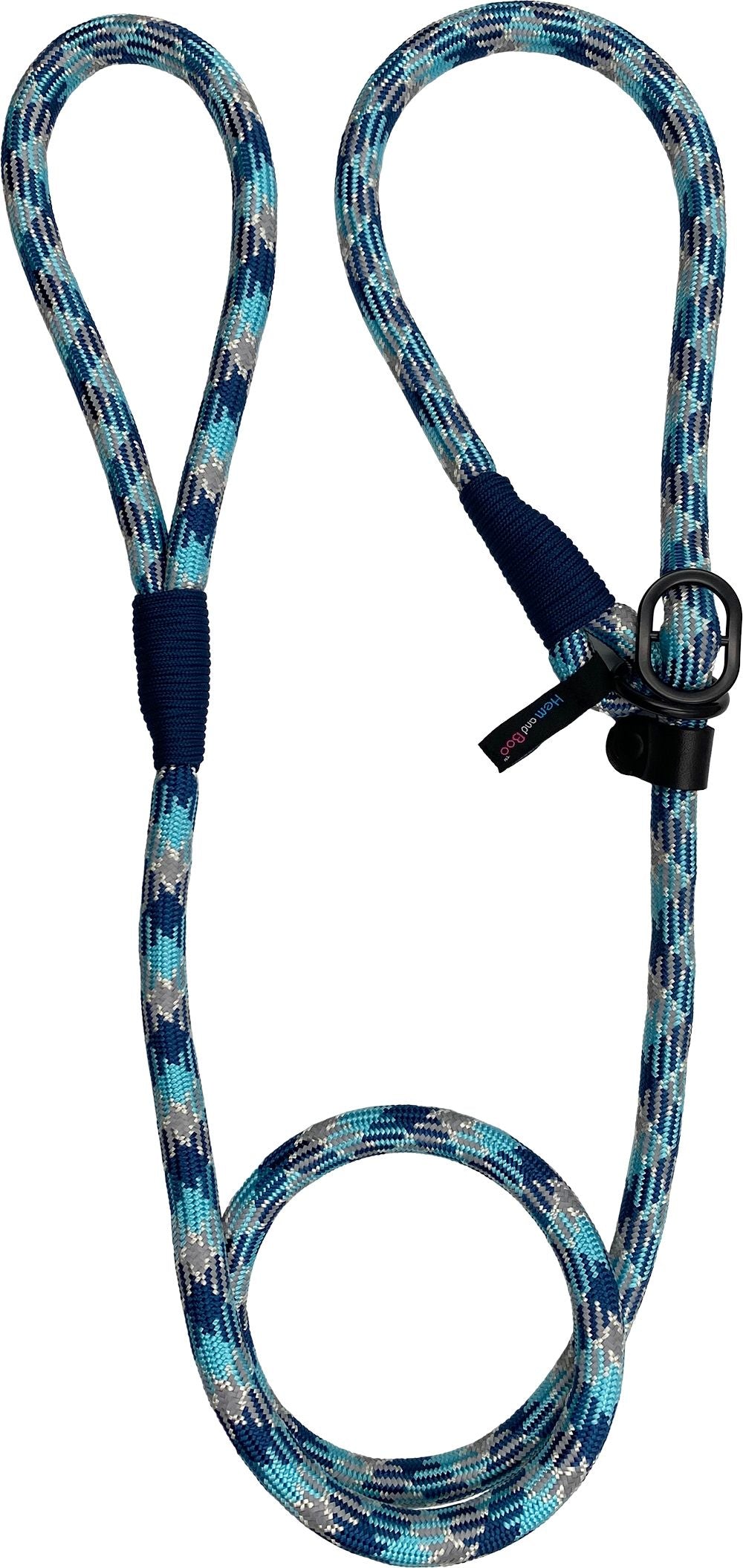 Hem and Boo High Performance Rope Slip Lead 150cm (5 colours)