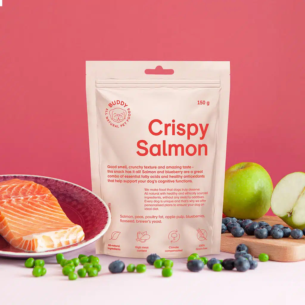 Buddy Crispy Salmon 150g